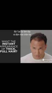 Bột Phủ Làm Dày Tóc tạo sợi và che hói