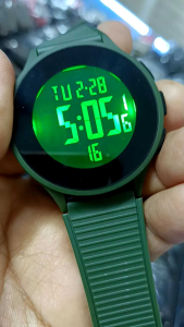 SKYMAX JAM TANGAN SKYMAX 2218G Original Model Terbaru Wateresis Strap Tali Rubber Pria/Wanita (Andre What 97)