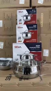 Nồi Nấu Đa Năng Seka Inox Cao Cấp Đúc Nguyên Khối - Bảo Hành 12 Tháng