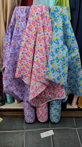 ชุดผ้าเมตร หลา หมี เทดดี้ แบร์ TeddyBear คอตตอนทีซี ลาย การ์ตูน แคร์แบร์ หน้ากว้าง 45 นิ้ว ปูโต๊ะ ถ่ายพร๊อพ ฉาก ม่าน