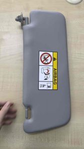 Perodua Bezza 2016-2023 Sun Visor Lh/Rh (Grey Colour) Terang Pelindung Matahari Myvi D20n