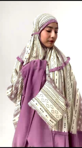 Mekena sultan viral/Mekena rayon kekinian/Mekena dewasa premium