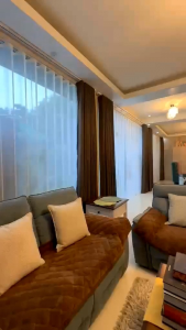 5FT-10FT HEIGHT S-FOLD "BUTTON TYPE" BLACKOUT AND SHEER CURTAINS - PERFECT FOR ANY ROOMS