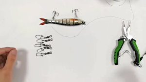 50pcs Bantalan Swivel Snap Connector Pancing Baja Tahan Karat Kotak Kancing Putar Putar Aksesori Umpan Pancing untuk Kait Umpan-Dy009