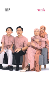 NIBRAS SARIMBIT TERBARU | BAJU COUPLE KELUARGA | RAYYA SERIES | HYRA GINGERBREAD ( SARIMBIT 2025 )