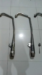 APR BULLET PIPE KEEWAY CAFE RACER 152 44 MM TIP WITH SILENCER