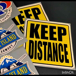 rock island armory 3M reflective printed laminated sticker for cars motorcyle gadgets laptop etc.