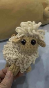 软绵绵绵羊小包包 pouches