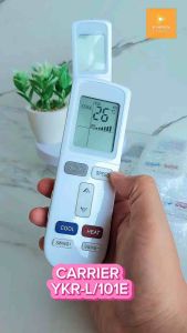 รีโมทแอร์ CARRIER รุ่น 101E (เช็ครุ่น ก่อนสั่งซื้อ) ใช้แทนของเดิมรุ่นนี้ได้ 100% ส่งไว พร้อมส่ง มีประกัน