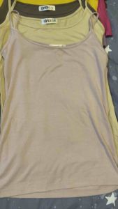 Spaghetti Strap Import From Thailand Rayon/Spandex Fabric เสื้อสายเดี่ยวนำเข้าจากไทย ผ้าคุณภาพดี