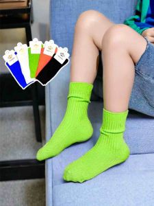 Kids 4-8 Years Old Girl And Boy Thin Pure Cotton Socks Mid-calf Socks Quality AS-928