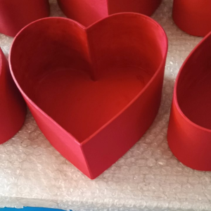 8x3 inches heart box hard box gift packaging
