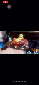 Tượng Phật di lặc 15cm đẹp chi  tiết.