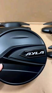 Paket Outer Handle Tank Cover Agya Ayla 2023 2024 2025 GR SPORT Sporty Hitam Chrome