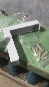 Cặp ke góc Pat góc L 15x15cm nặng 700g dùng làm kệ hoặc làm giá treo móc 70k