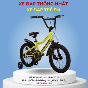 xe đạp trẻ em mã TE 16-05 cỡ 16 inch hãng Thống Nhất siêu đẹp với phiên bản mới nhất 2023 ( xe cực chất nhé mọi người )