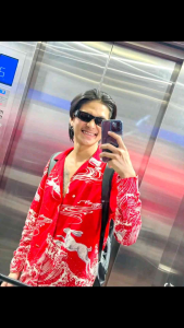 เสื้อcpsแท้ เสื้อตรุษจีนสีแดง ใหม่มือ1 แท้SHOP ป้ายห้อย เสื้อสีแดง รุ่นเมกอภิสิทธิ์ใส่หล่อเท่ห์มาก ลดพิเศษป้ายแท็กครบ