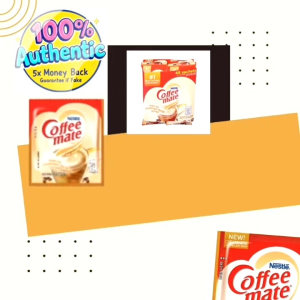 Nestle Coffee Mate Original Creamer 48 Sachets x 5g – Coffee-mate Non-Dairy Creamer for Hot or Iced Coffee – Smooth & Creamy Taste | Coffee Creamer | Coffee-mate Original