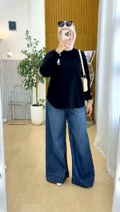 youras atasan blus wanita onesize kaos knit rajut import