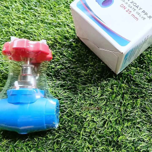 Van Xoay PP-R (Hay Còn Gọi Là Van Cửa /Van Chặn PP-R) Phi 25 Thuộc Thương Hiệu Uy Tín Nhựa Bình Minh Phụ Kiện Cao Cấp Chuyên Dùng Cho Hệ Thống Đường Ống Nước Nóng Lạnh Trong Dân Dụng Và Công Nghiệp.