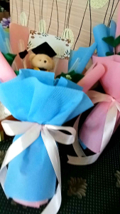 Buket Wisuda Mix Uang Kosong & Bengbeng