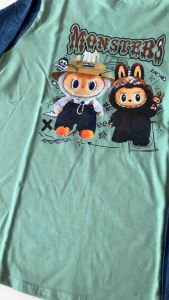 Baju Labubu Setelan Katun Combed Mix Jeans Dewasa & Model Terbaru 2025