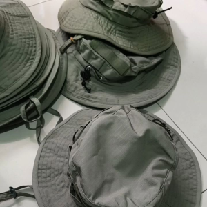 TOPI RIMBA HIJAU dan HITAM jatah brimb