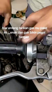 Gas Spontan RM Mini Original Thailand & Kabel Gas Serat Panjang 190cm Universal Mio Beat Vario Fino Soul Jupiter Vega