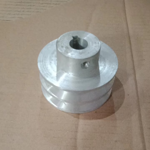 Puli Alumunium 3 inch A2 lobang AS 12MM 16MM 18MM 19MM 20MM 24MM 25MM 1 INCHI