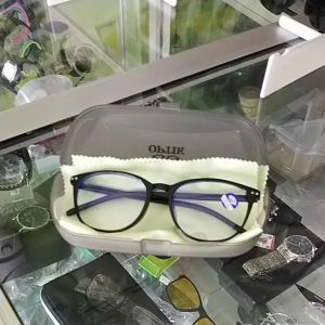 kacamata lensa normal anti radiasi hp tv komputer real pick