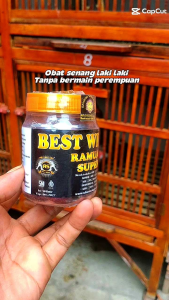 Best Winner Ramuan Super Supplemets & Vitamins Ayam Laga Aduan 50 BUTIR