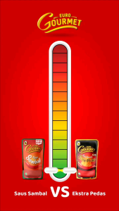 Euro Gourmet Saus / Saus Sambal Euro Gourmet / Saus Extra Pedas Euro Gourmet / Saus Tomat Euro Gourmet 1kg / Saus Saus Sambal / Saus Extra Pedas /