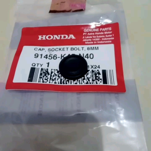 tutup lubang baut spion cap socket bolt 8mm new cbr 150r k45G original honda satuan 91456K45N40