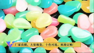 Batu hias buatan Resin 10 PCS Glow in the Dark Batu hias dekorasi aquarium