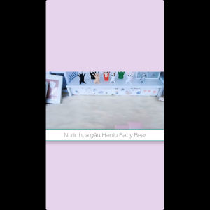 Nước Hoa Hanlu Cho Bé Xịt Thơm Body Hanlu Bear Baby Hương Nhẹ Nhàng Quyến Rũ