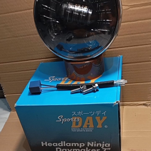 Reflektor Ninja Set Daymaker Senja Biru & Lampu Depan Ninja Set Lampu Daymaker
