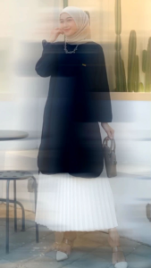 Tunik Crinkle Airflow Wanita Terbaru 2024 Busui Friendly Kekinian