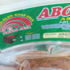 PROMO!! Abon Sapi Asli 100% Solo Abadi Jaya Berat 250 Gram Rasa Original Manis Burih Kualitas Super Premium