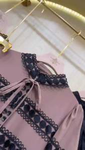 COD!! NEW READY MIDI DRESS HARUM MANIS WOLLFIS RENDA BY SHR