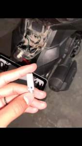 Iconblue88 Lampu Sein Motor Led T10 Jelly Warna PUTIH Mode Kedip lampu senja Kedip Flash Lampu Sen Motor Senja Mobil 6 mata 12V DC universal