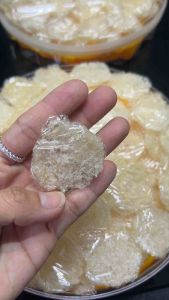 GIÁ DÙNG THỬ_TỔ YẾN VIÊN BABY DẠNG VIÊN TRÒN KÈM NGUYÊN LIỆU CHƯNG VÀ THỐ CHƯNG