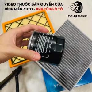 Combo Lacetti (bản nhập khẩu) Chevrolet Cruze: Lọc gió động cơ lọc điều hoà & lọc nhớt (2717/1191)