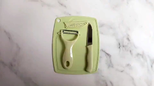 PISAU SET KERAMIK 3IN1 TALENAN PEELER BUAH ceramic fruit Knife Alat Dapur Kupas Sayur