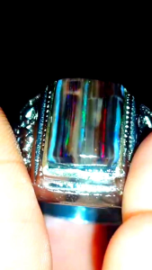 Cincin Batu Black Opal Sempur Banten Jarong Natural Bahan Ranting