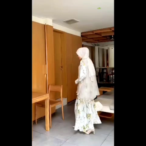 MDLY ZUHRA - Baju Atasan Set Rok Wanita Muslim Zuhraa Set By Mdly