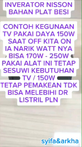 INVERATOR TEGANGAN LISTRIK NISSON 1500W