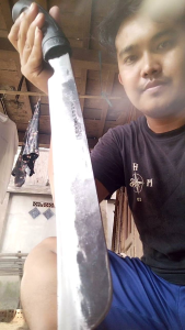 Golok berkebun serbaguna baja per super tajam tanpa asah