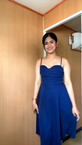 New Trending Corset Midi Dress Not Padded Casual Dress for Graduation Women Ladies Formal Casual Wear