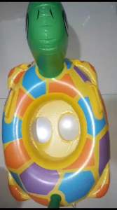 PELAMPUNG RENANG ANAK MOTIF KURA KURA DENGAN PEGANGAN TANGAN KOLAM RENANG SWIMMING POOL