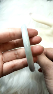 natural jadeite ASLI jadeite (tahan lasak) 天然缅甸A翡翠圆条 60.9mm